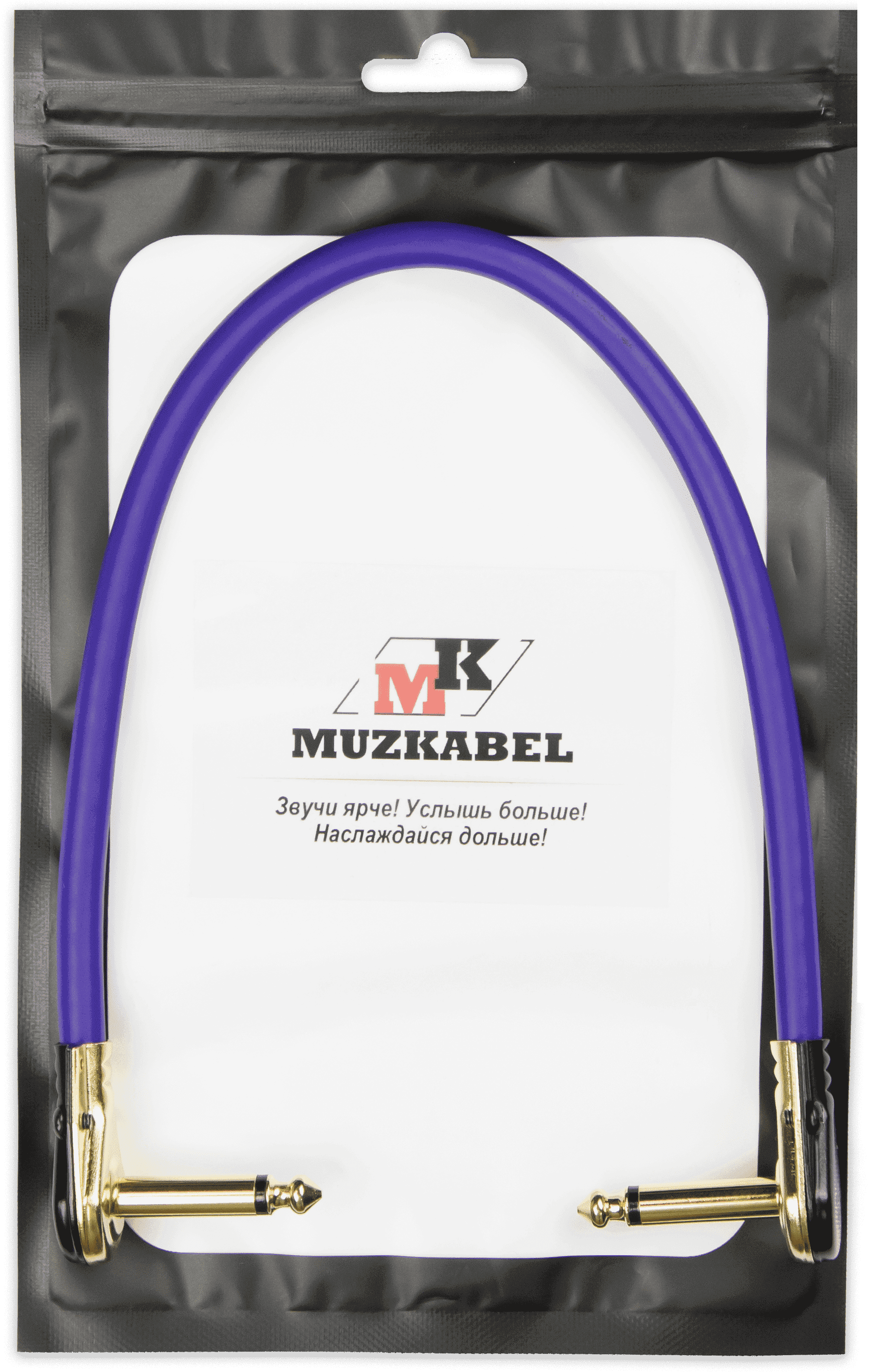 Патч-кабель MUZKABEL JFNIK4VP, JACK - JACK - вид 1
