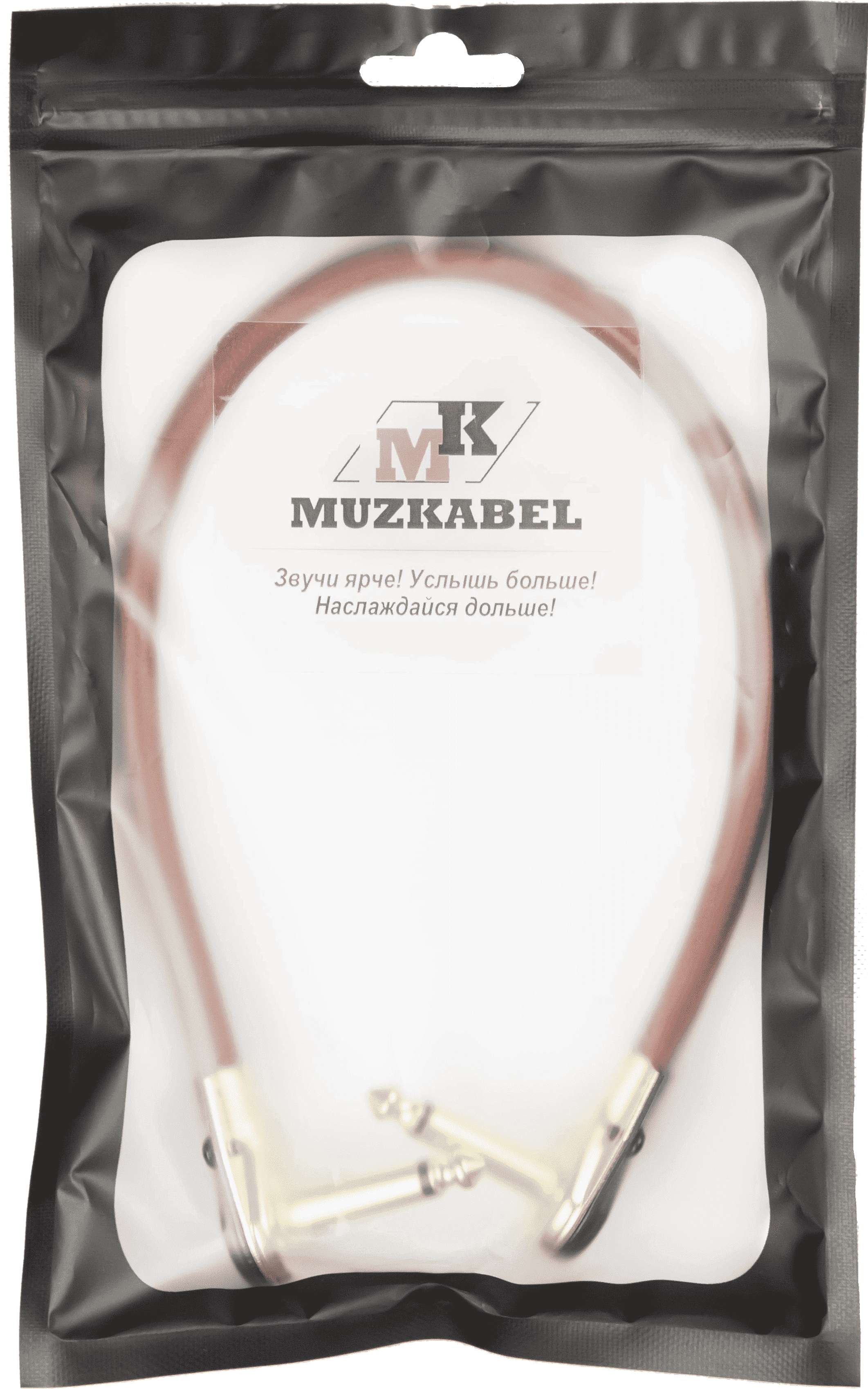 Патч-кабель MUZKABEL JZMK5BP, JACK - JACK миниатюра 5