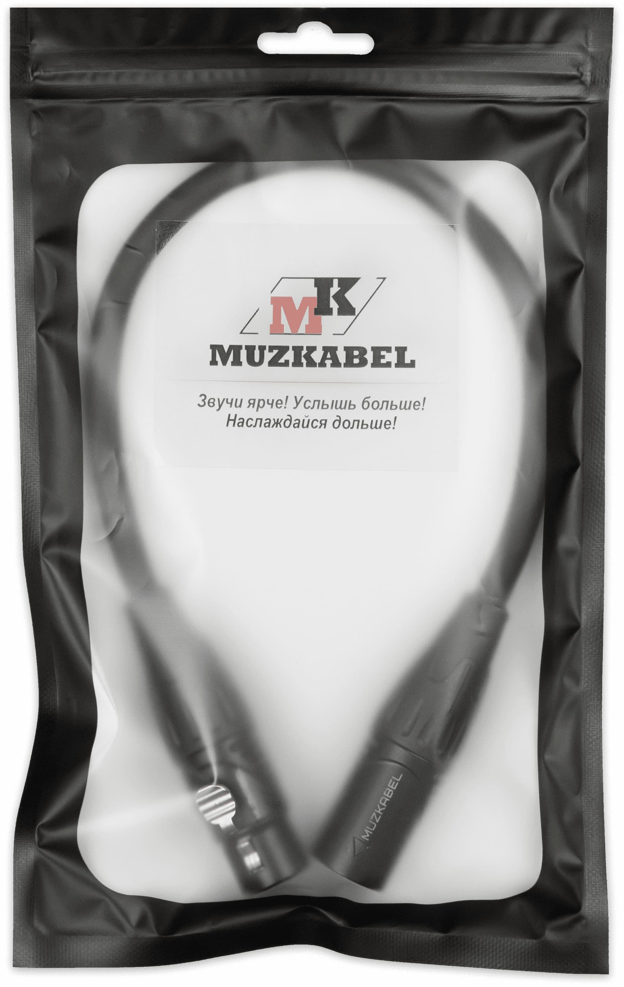 Патч-кабель MUZKABEL MBXMK2P, XLR - XLR миниатюра 5