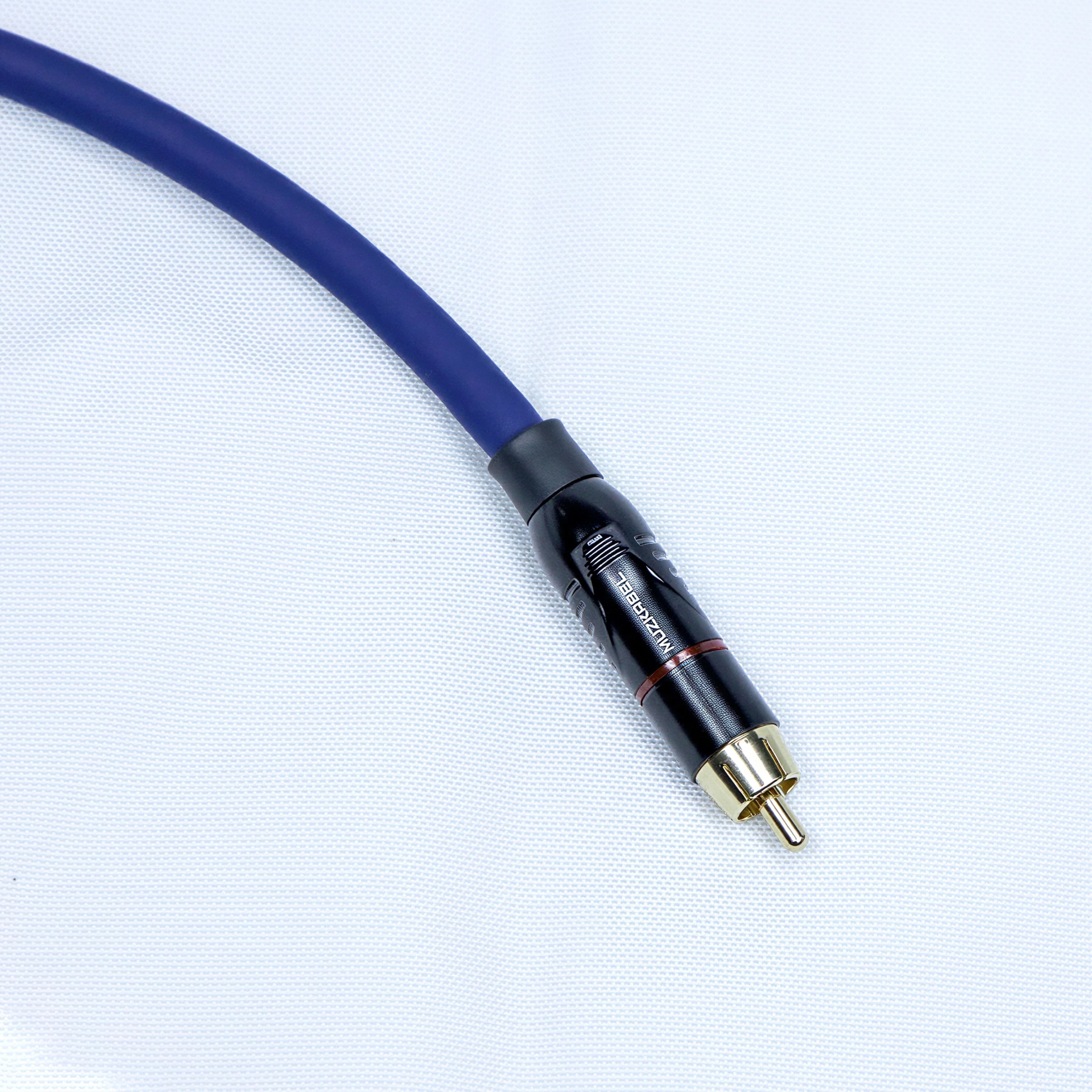 Патч-кабель MUZKABEL RSFIK4SP, RCA – RCA (Красное кольцо) миниатюра 4