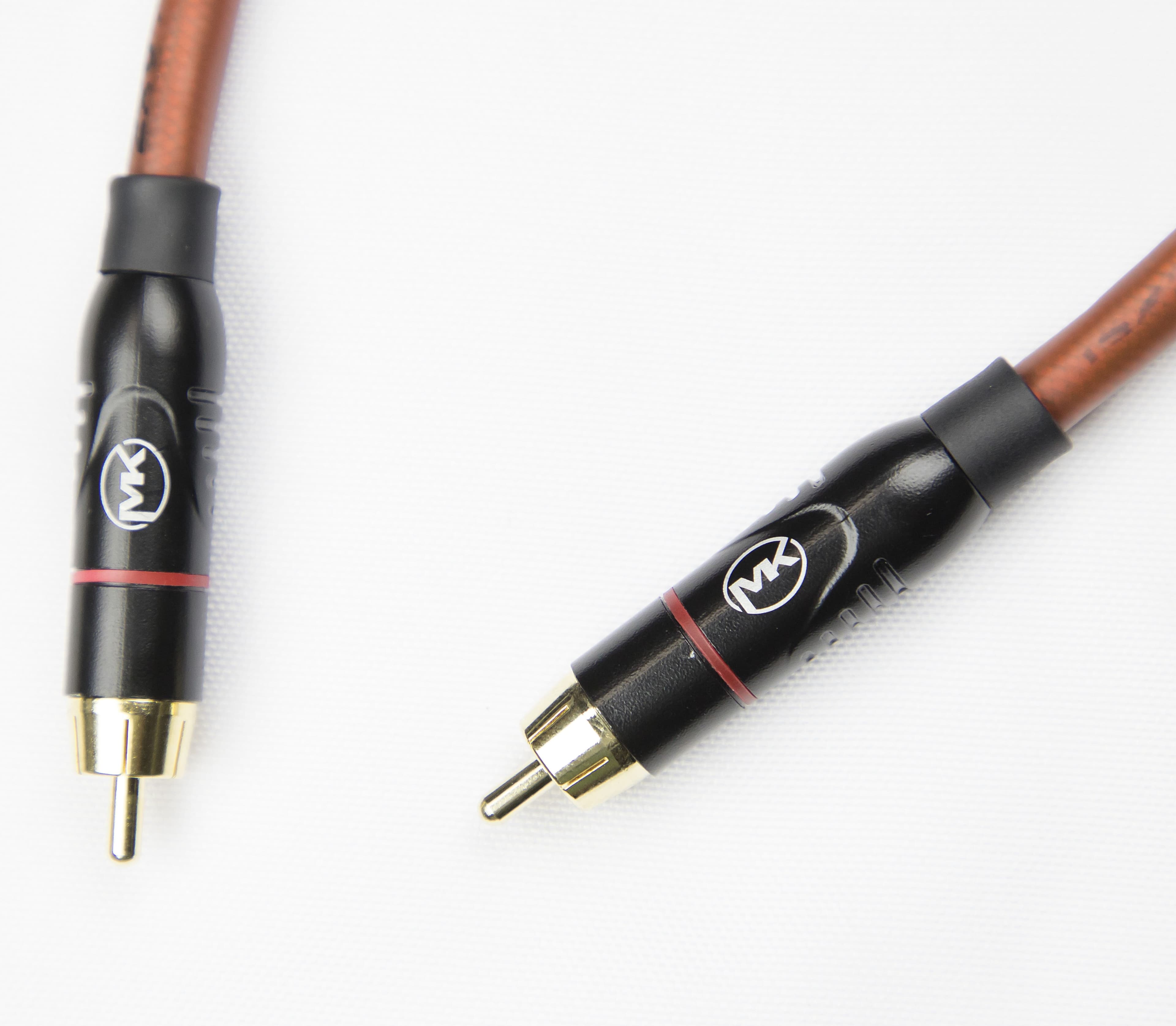 Патч-кабель MUZKABEL RCXMK5BP, RCA – RCA (Красное кольцо) миниатюра 6
