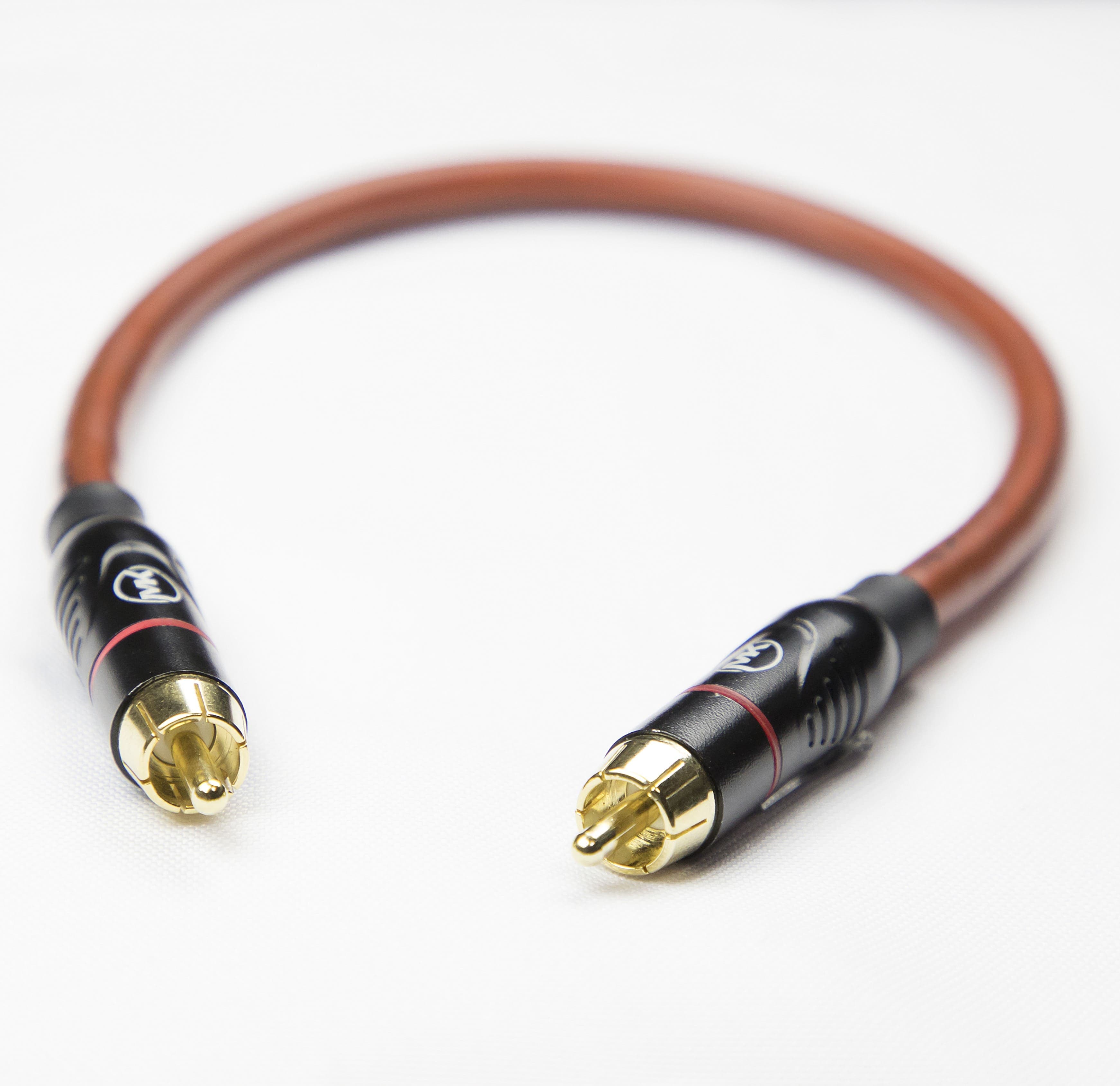 Патч-кабель MUZKABEL RCXMK5BP, RCA – RCA (Красное кольцо) миниатюра 7