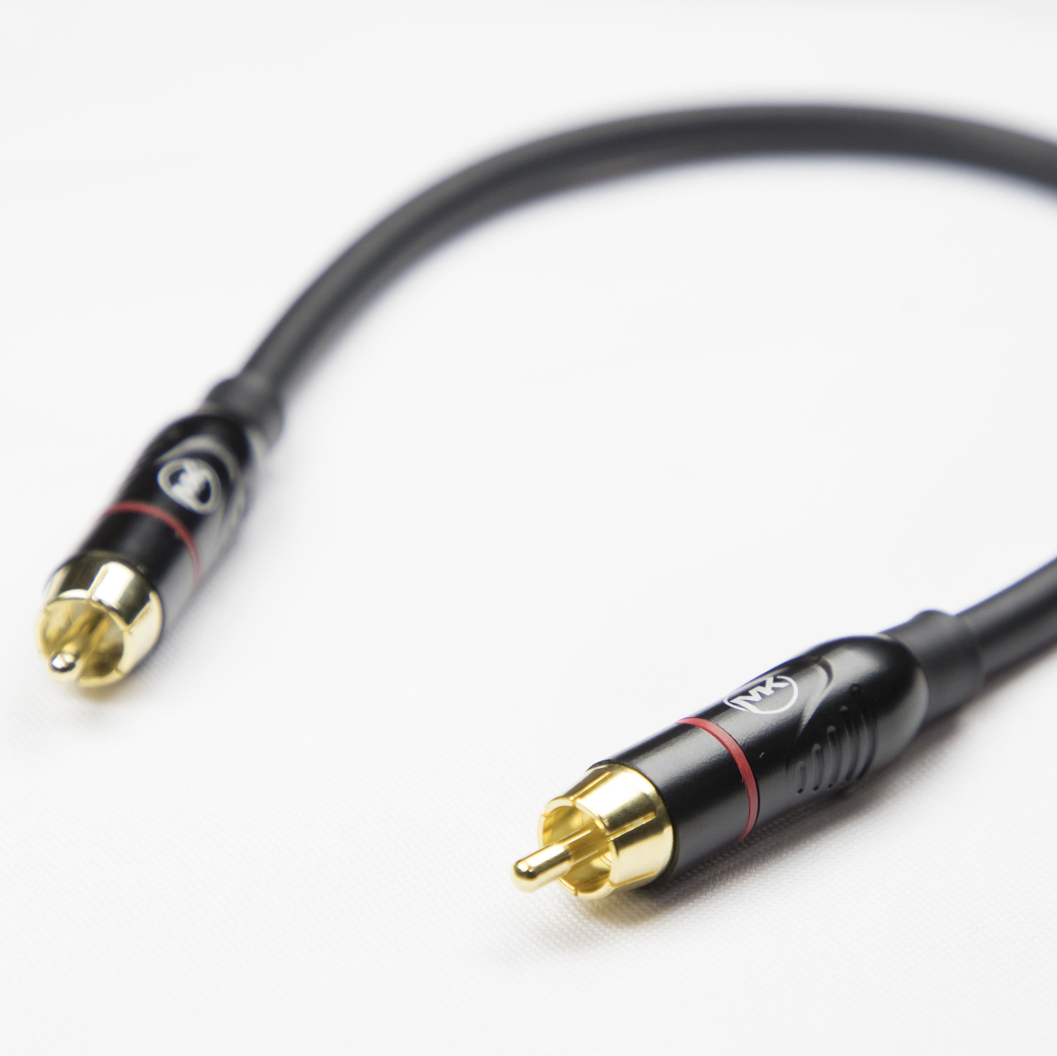 Патч-кабель MUZKABEL RSFIK4BP, RCA – RCA (Красное кольцо) миниатюра 7