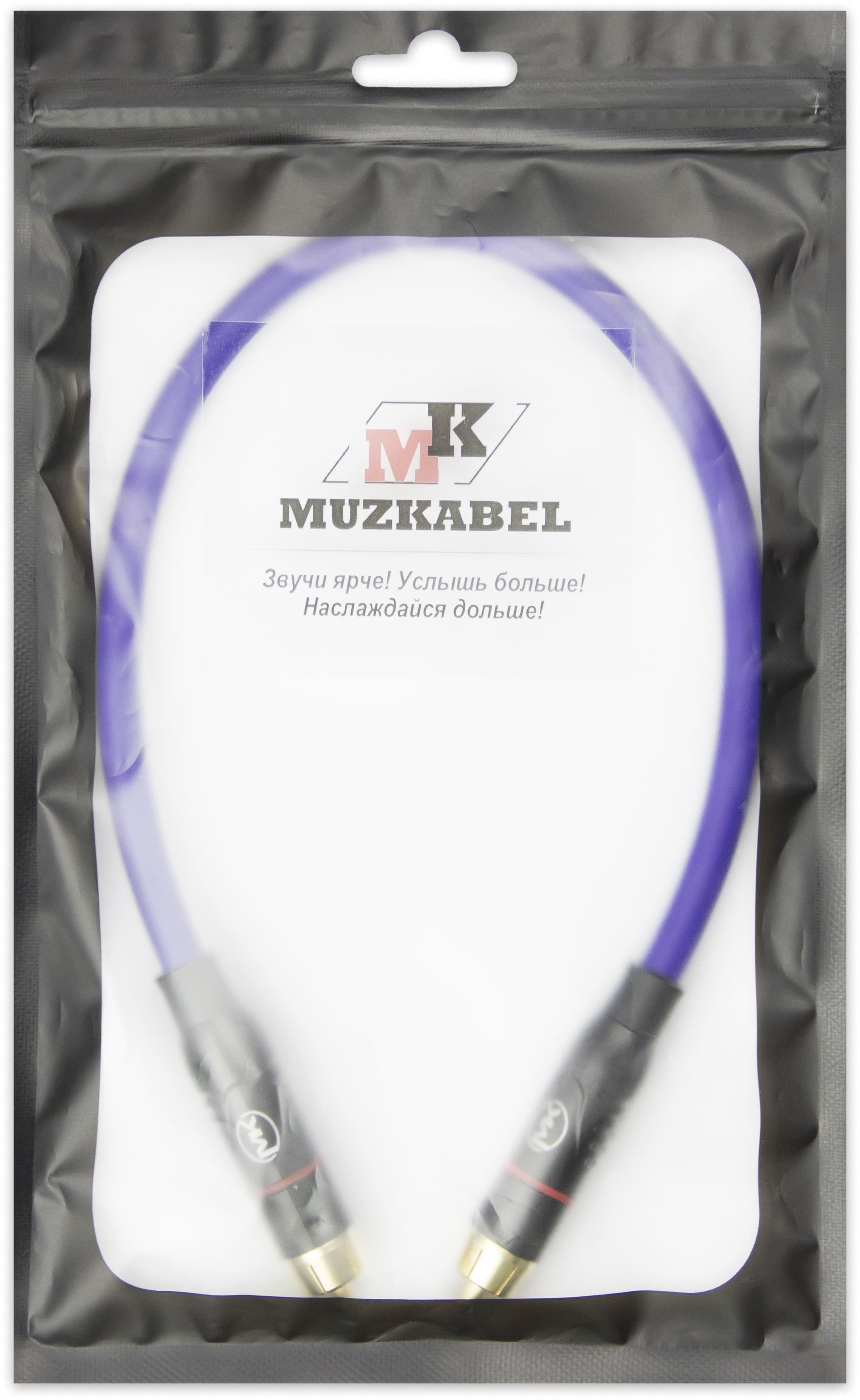Патч-кабель MUZKABEL RSFIK4VP, RCA – RCA (Красное кольцо) миниатюра 5