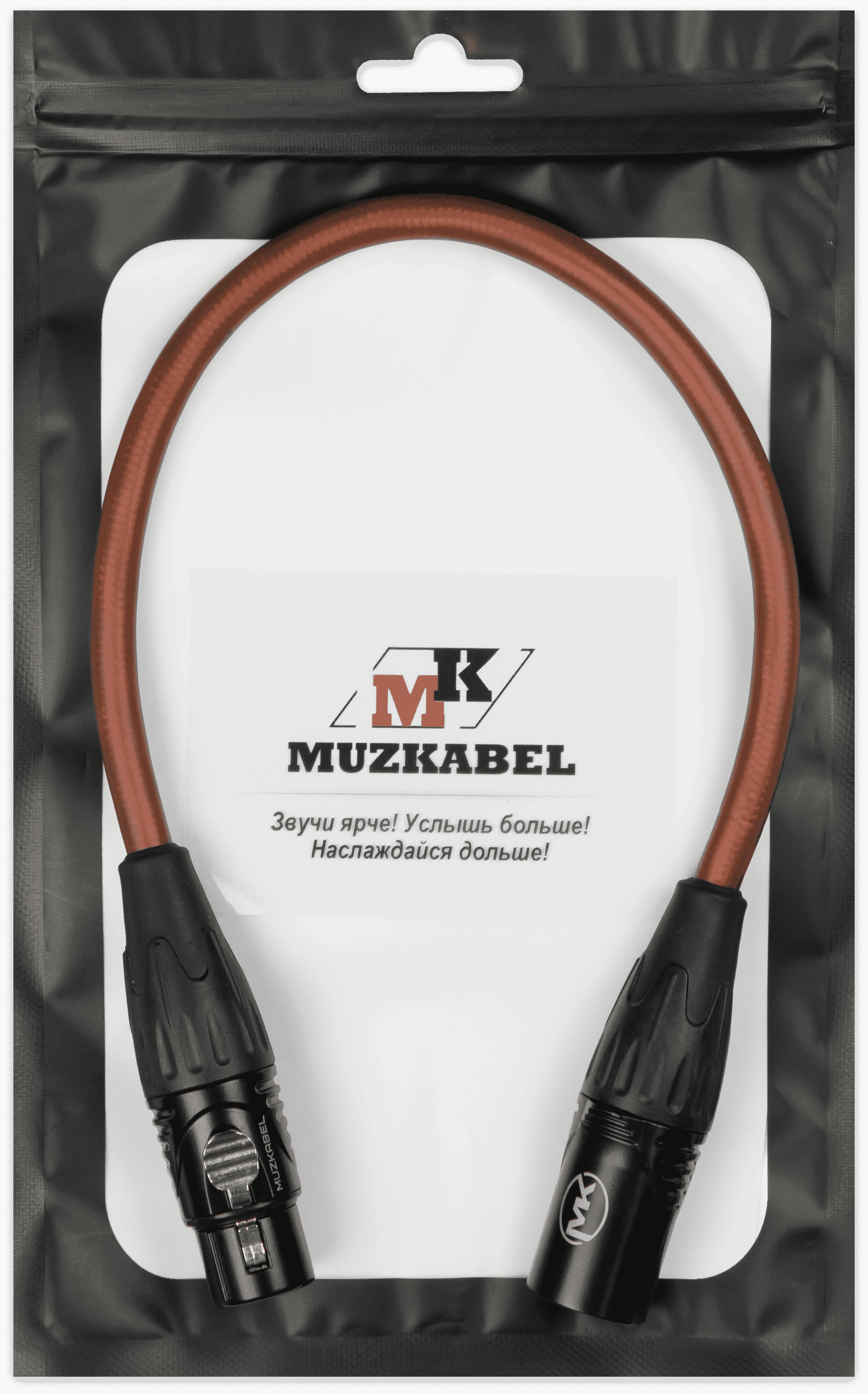 Патч-кабель MUZKABEL XXSMK5BP, XLR - XLR - вид 1