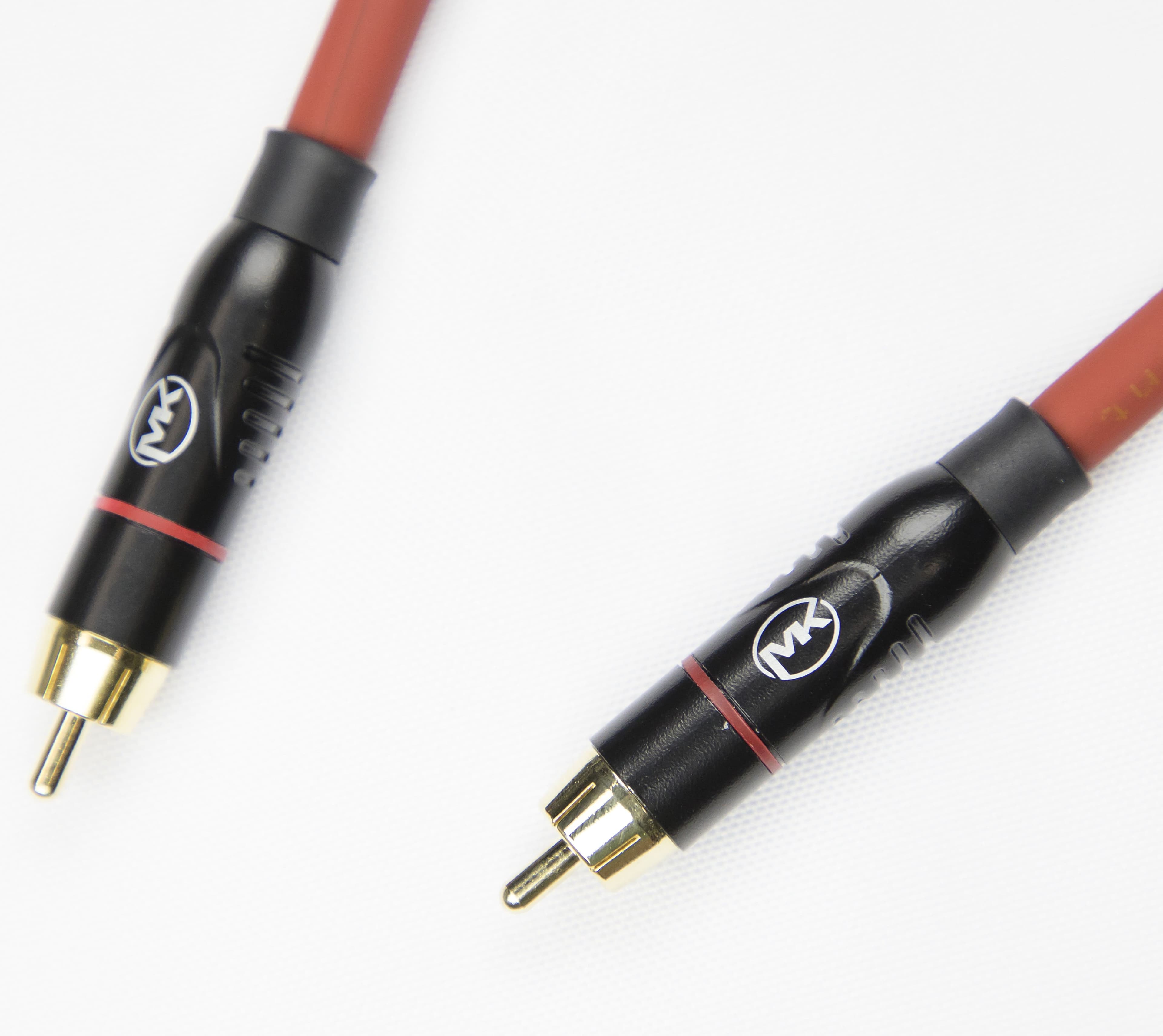 Патч-кабель MUZKABEL RCBIK3RP, RCA – RCA (Красное кольцо) миниатюра 3