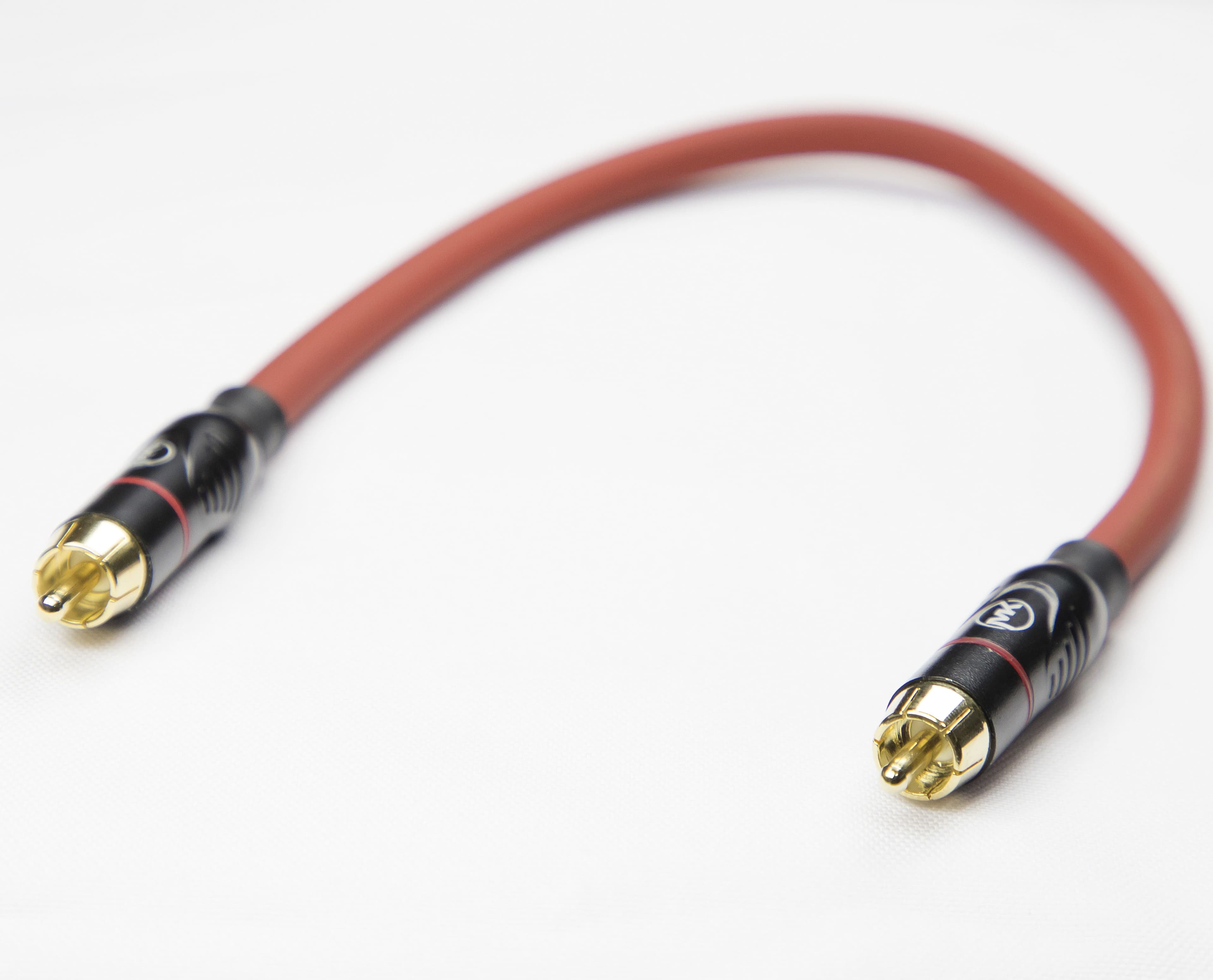 Патч-кабель MUZKABEL RCBIK3RP, RCA – RCA (Красное кольцо) миниатюра 4