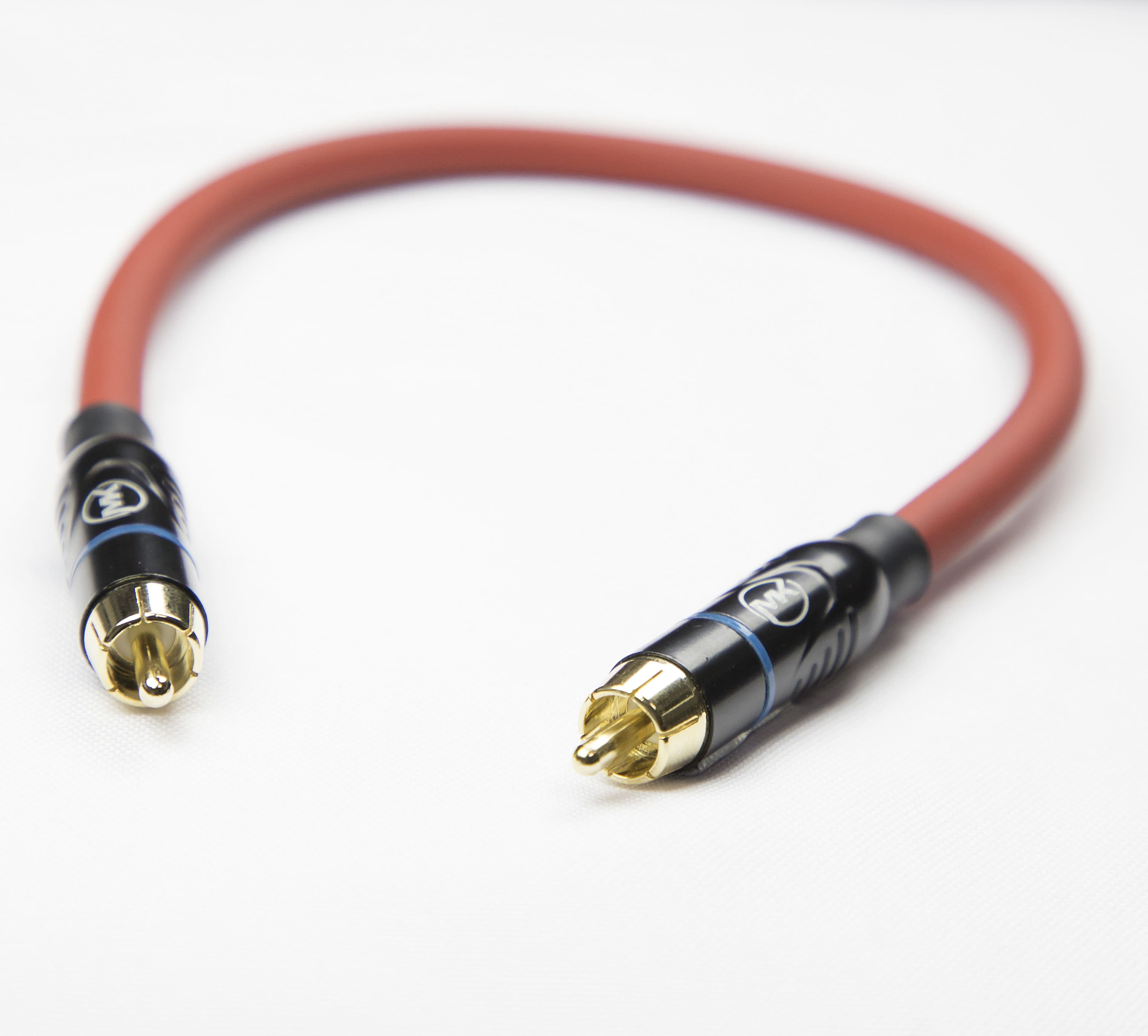 Патч-кабель MUZKABEL RCBIK3RP, RCA – RCA (Синее кольцо) миниатюра 4