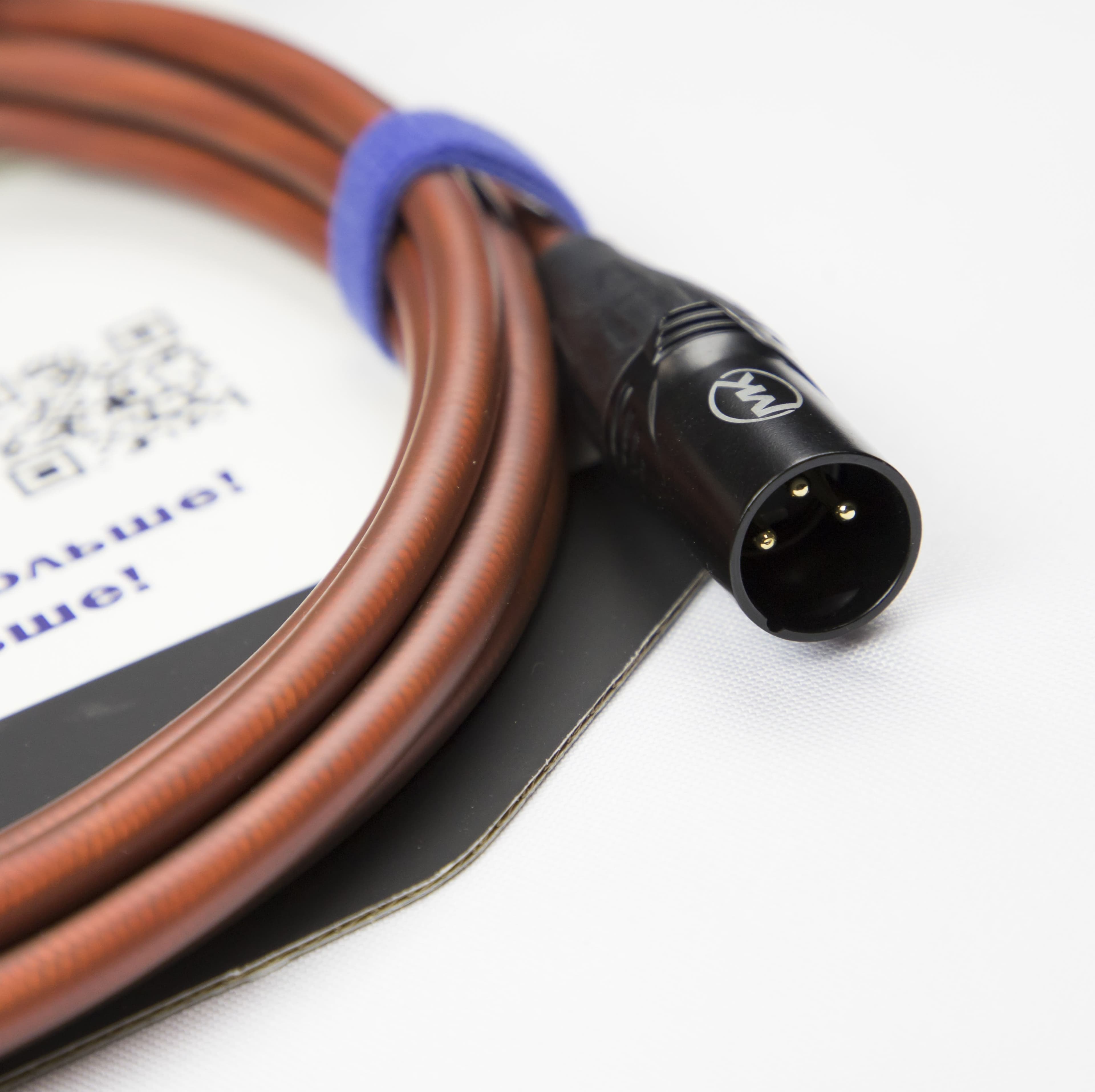 Микрофонный кабель MUZKABEL XXSMK5B, XLR - XLR миниатюра 4