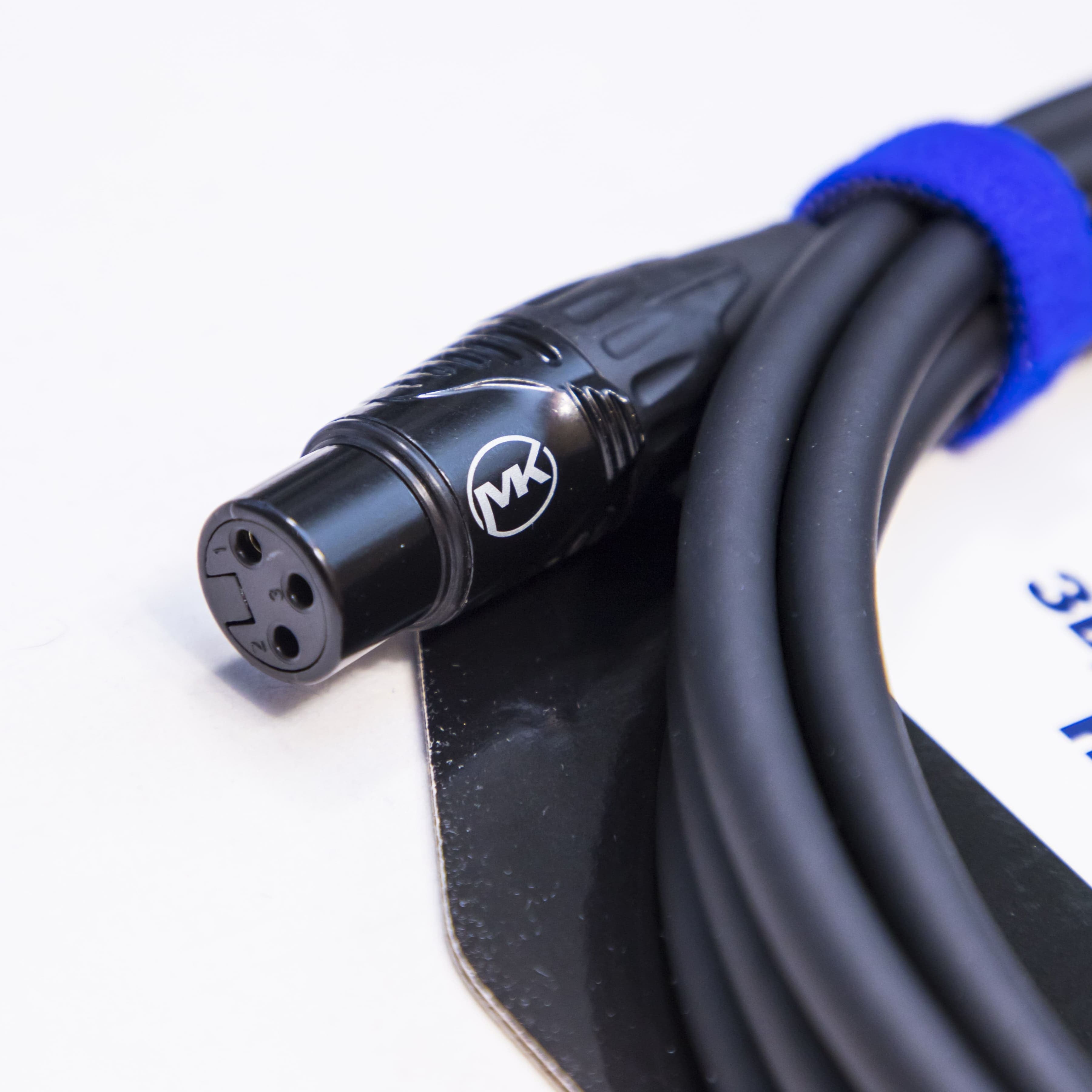 Микрофонный кабель MUZKABEL CBXMK3, XLR - XLR миниатюра 2