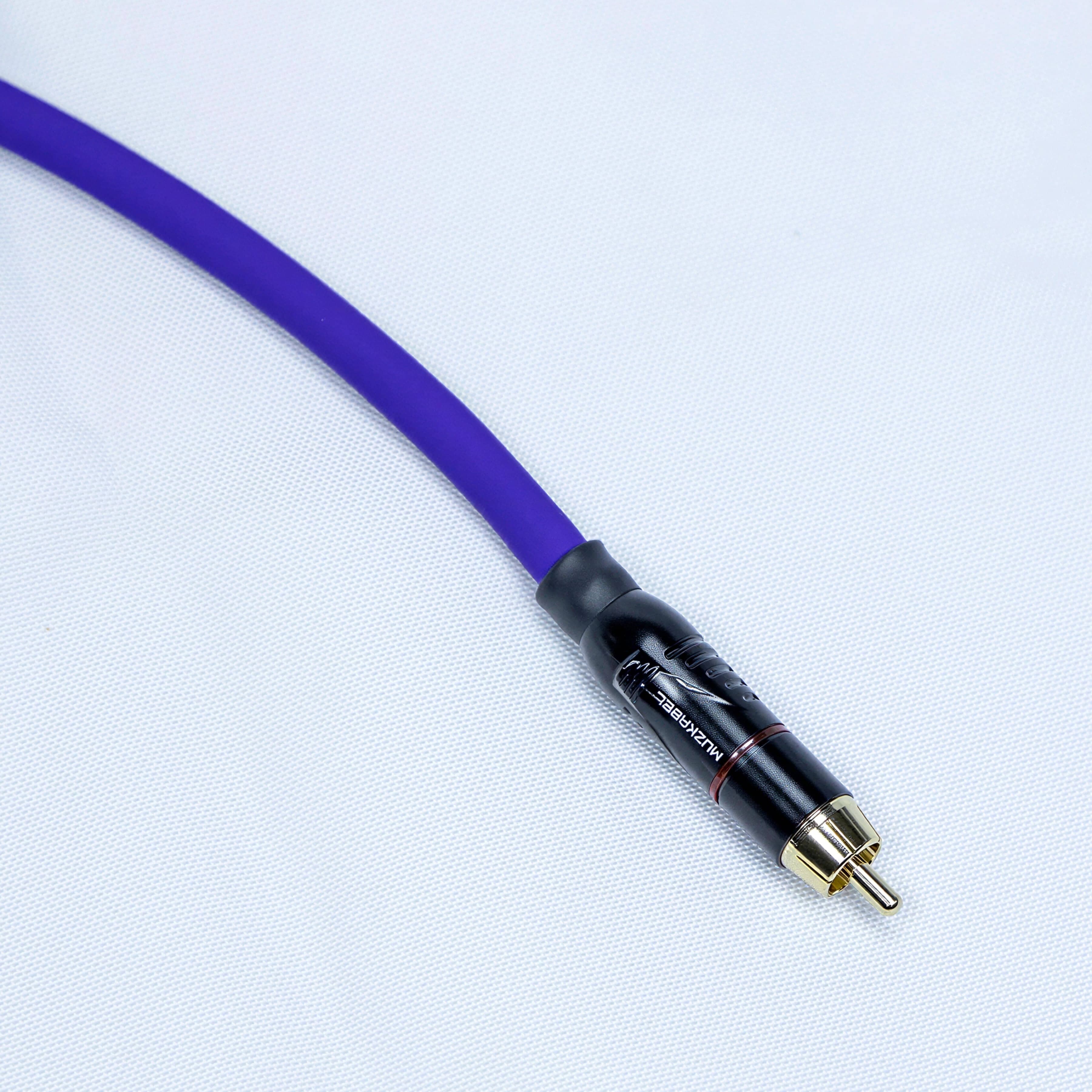 Патч-кабель MUZKABEL RSFIK4VP, RCA – RCA (Красное кольцо) миниатюра 4