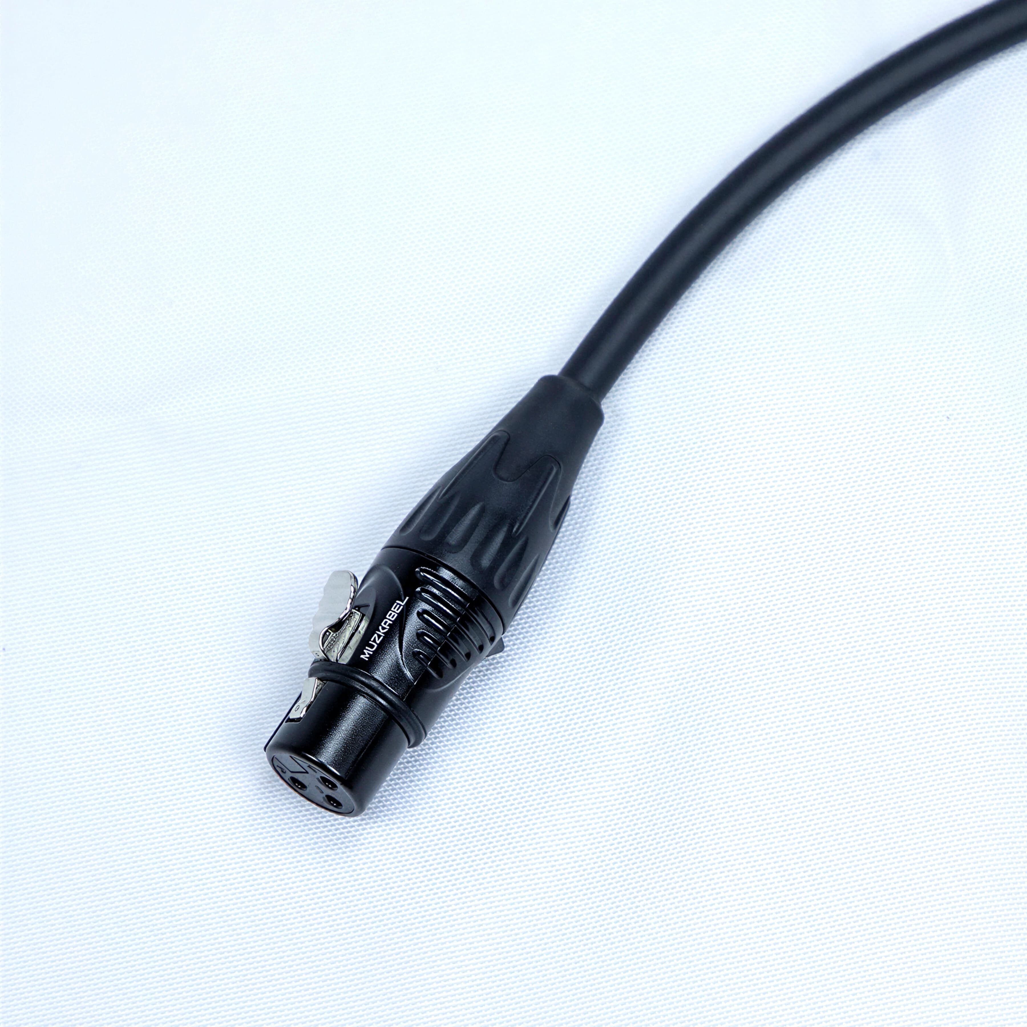 Патч-кабель MUZKABEL XXFMK1BP, XLR - XLR миниатюра 2