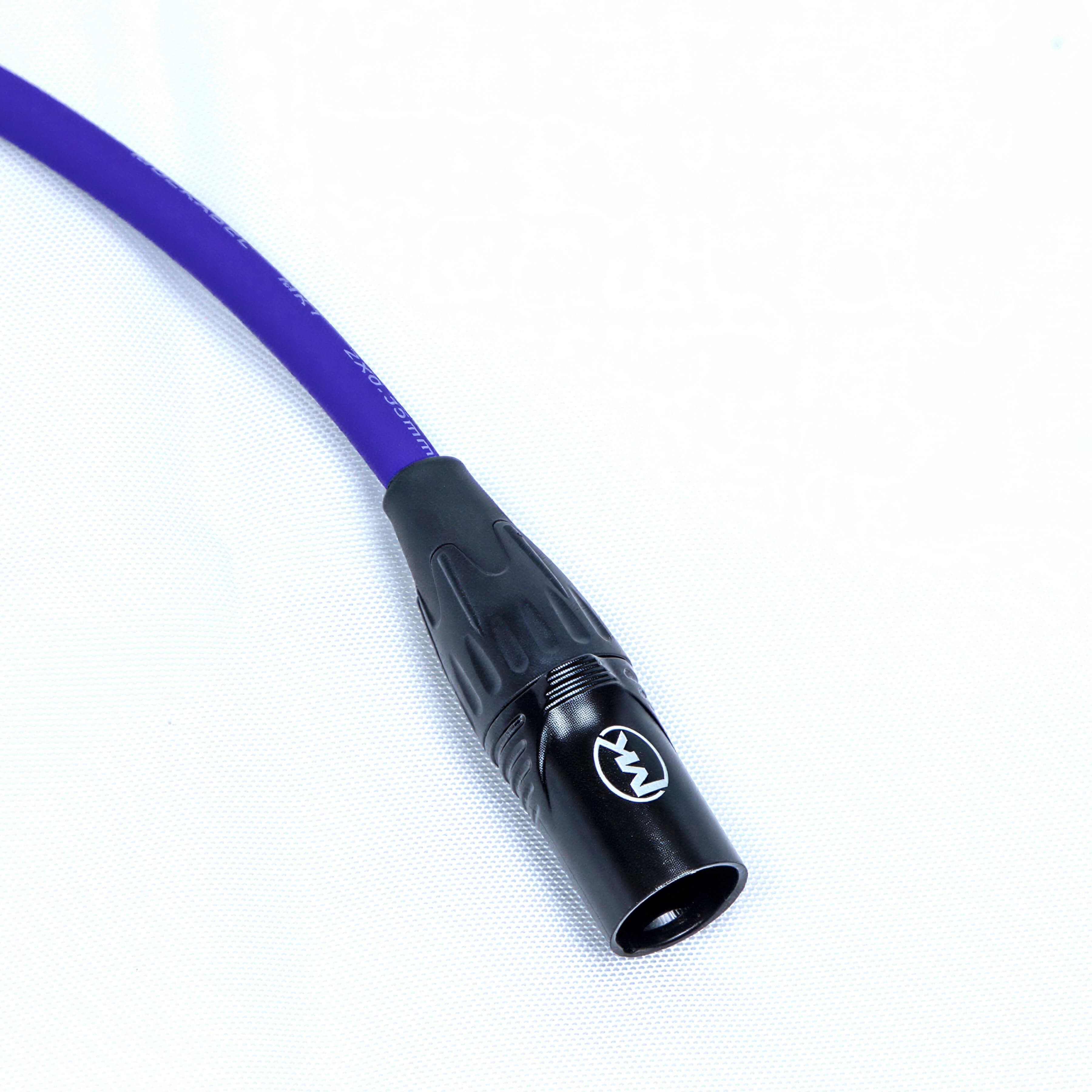 Патч-кабель MUZKABEL XXFMK1VP, XLR - XLR миниатюра 4