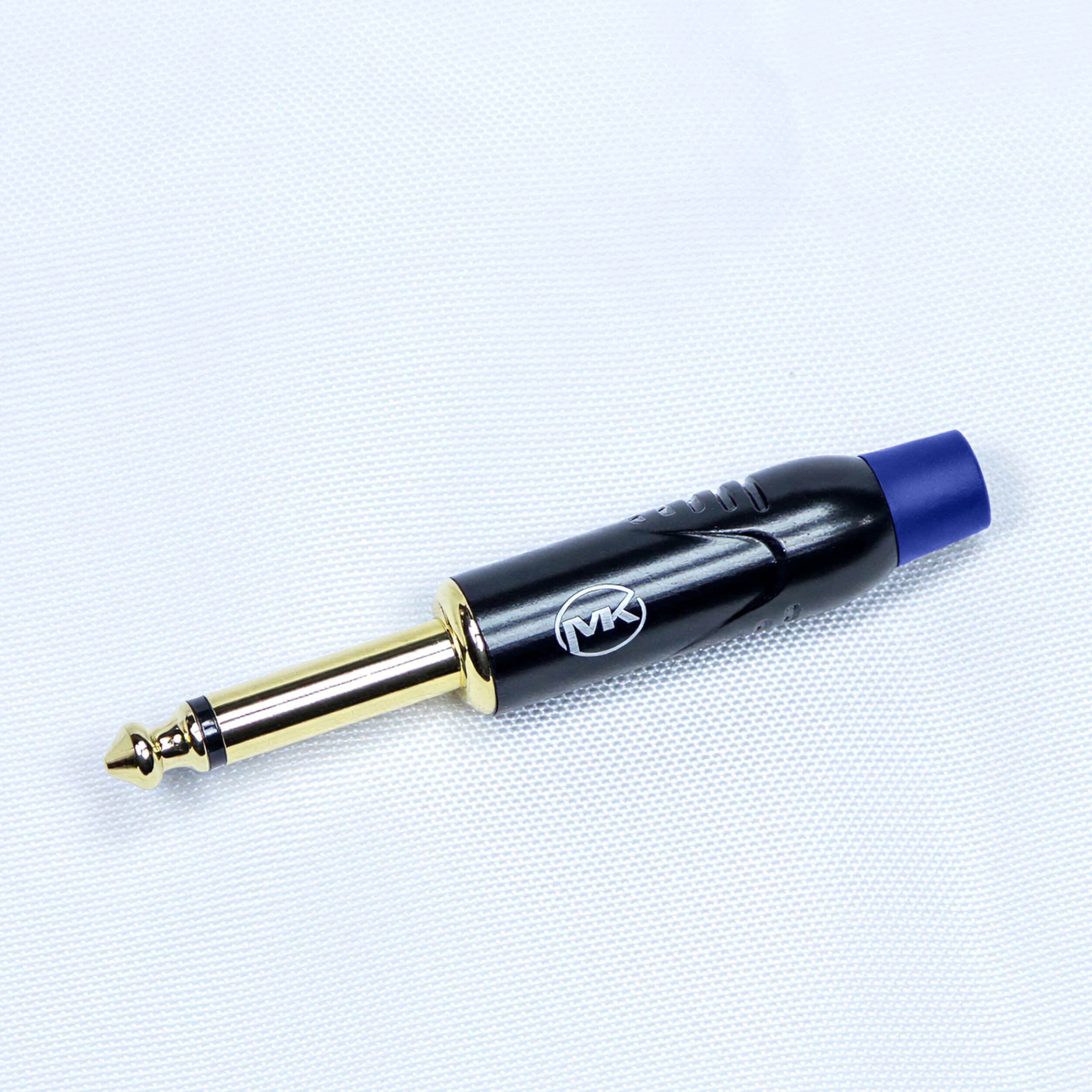 Разъем Jack (mono) MUZKABEL MJ-2G BL миниатюра 2