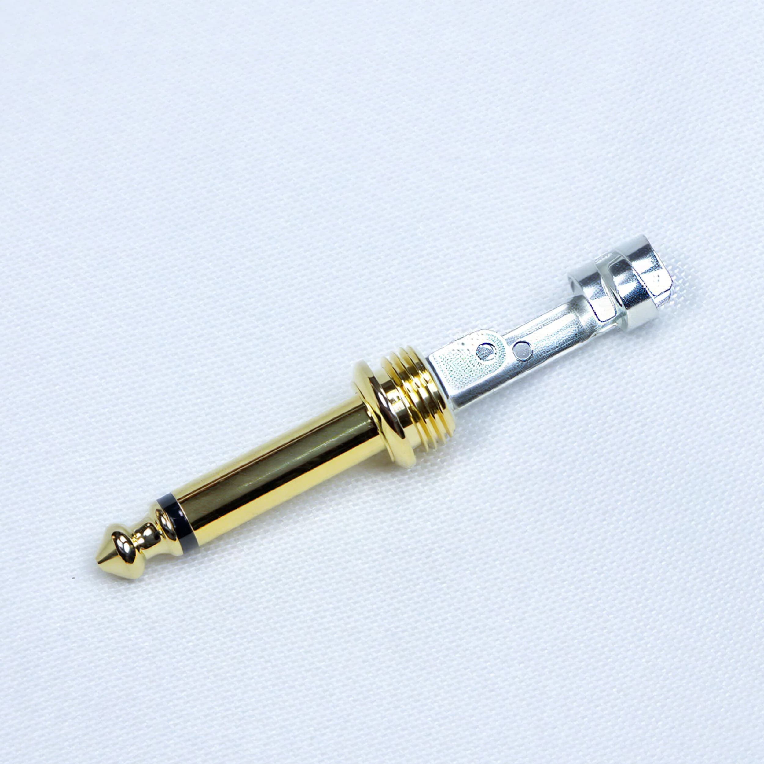 Разъем Jack (mono) MUZKABEL MJ-2G BL миниатюра 3