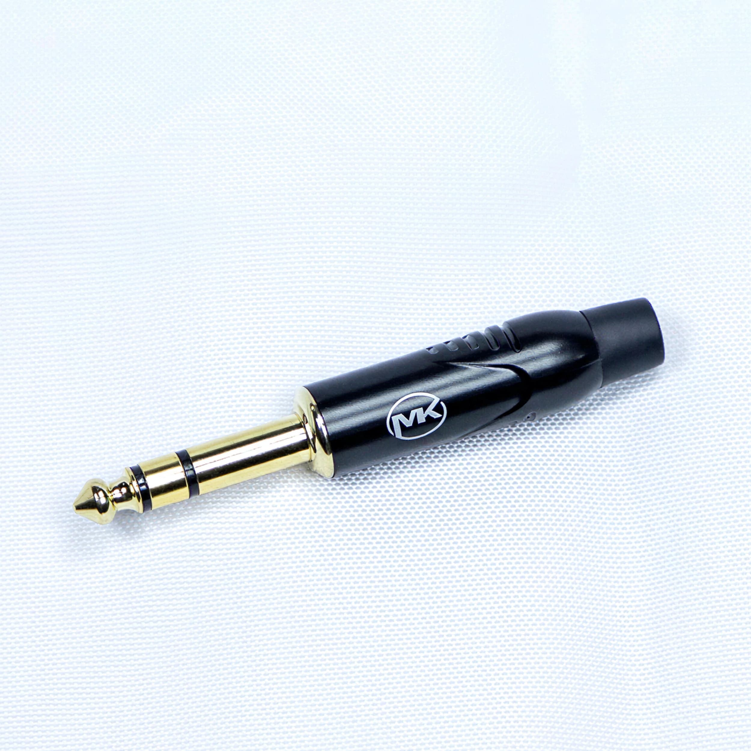Разъем Jack (stereo) MUZKABEL MJ-3G BK миниатюра 2