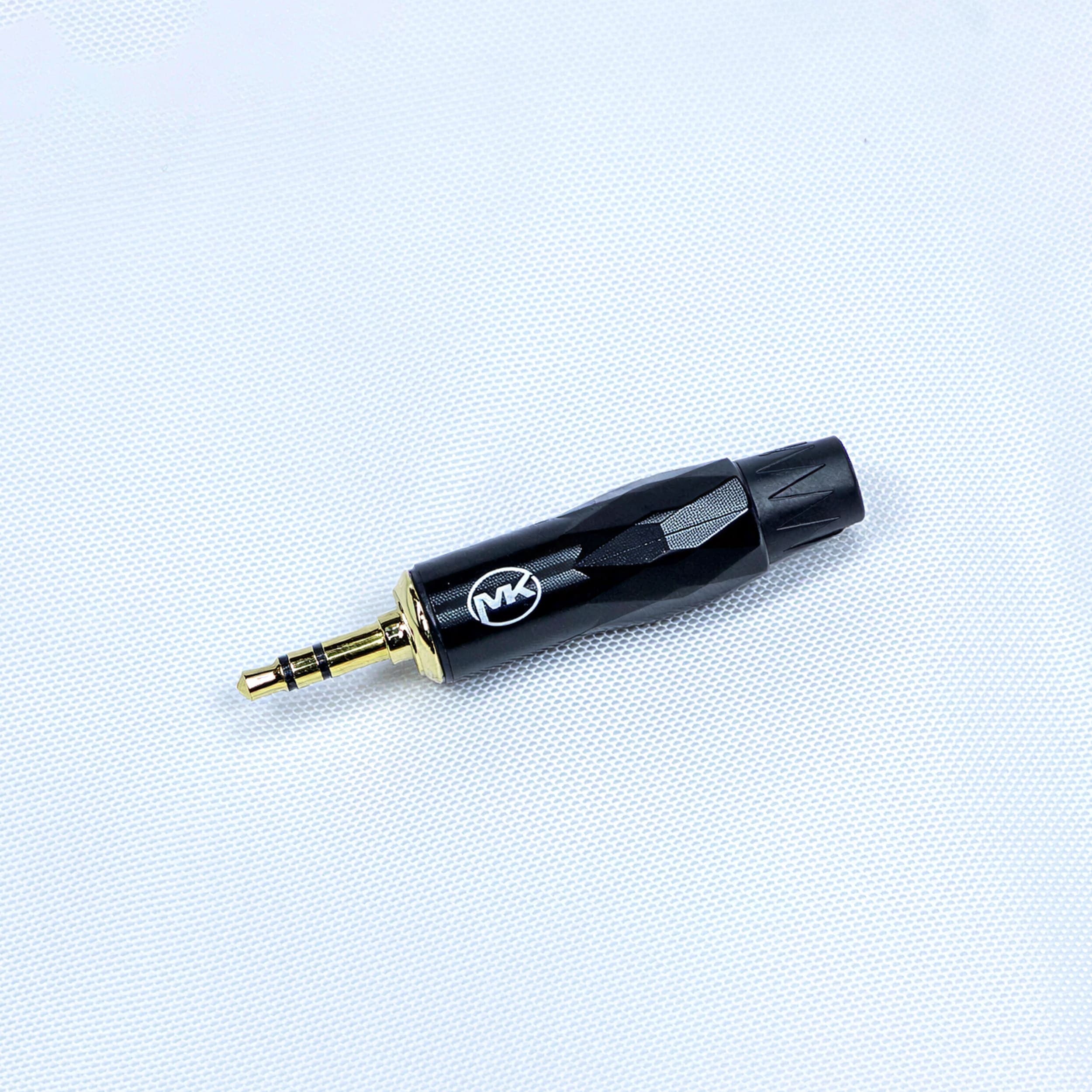 Разъем mini-jack (стерео) MUZKABEL MJM-3G B миниатюра 2