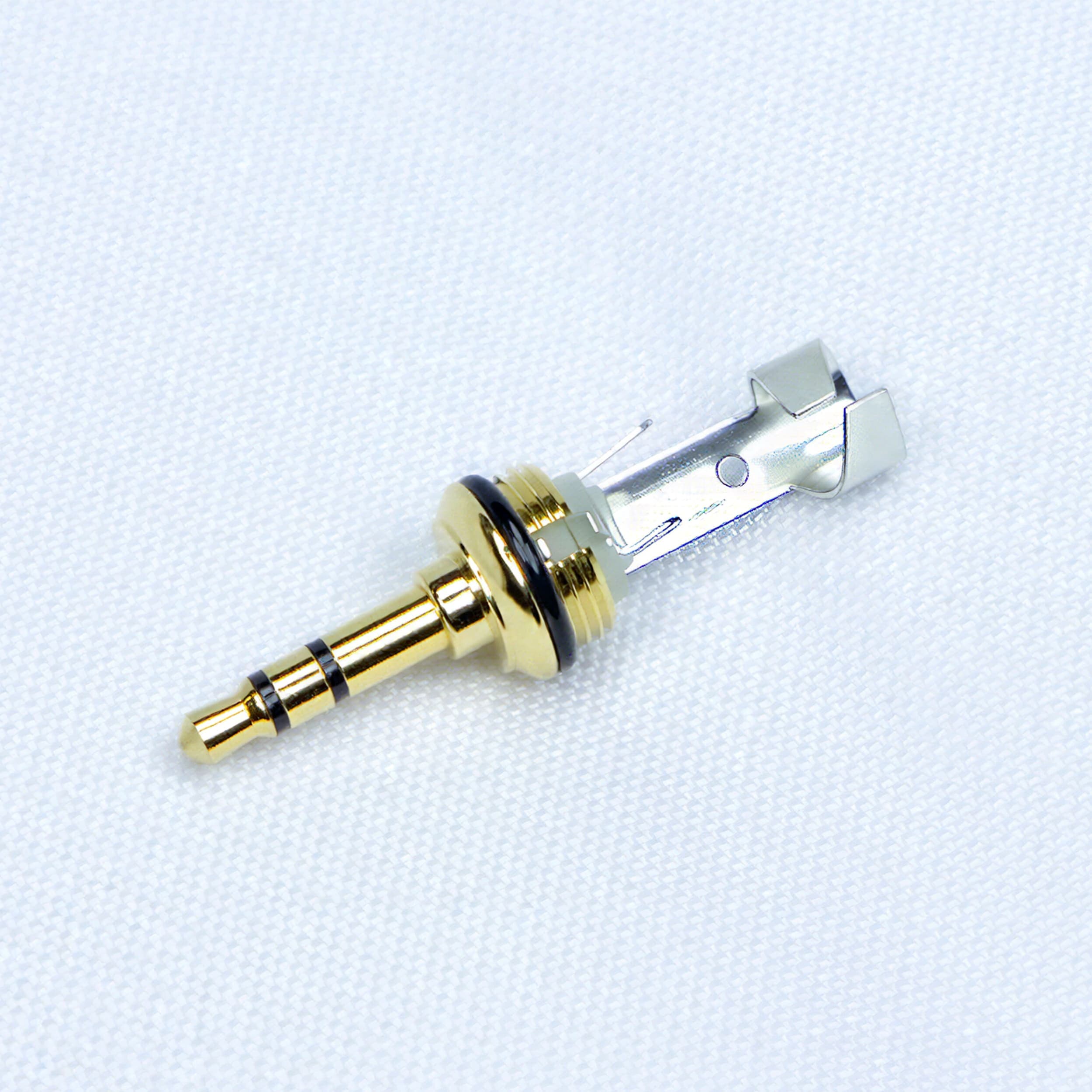 Разъем mini-jack (стерео) MUZKABEL MJM-3G B миниатюра 3