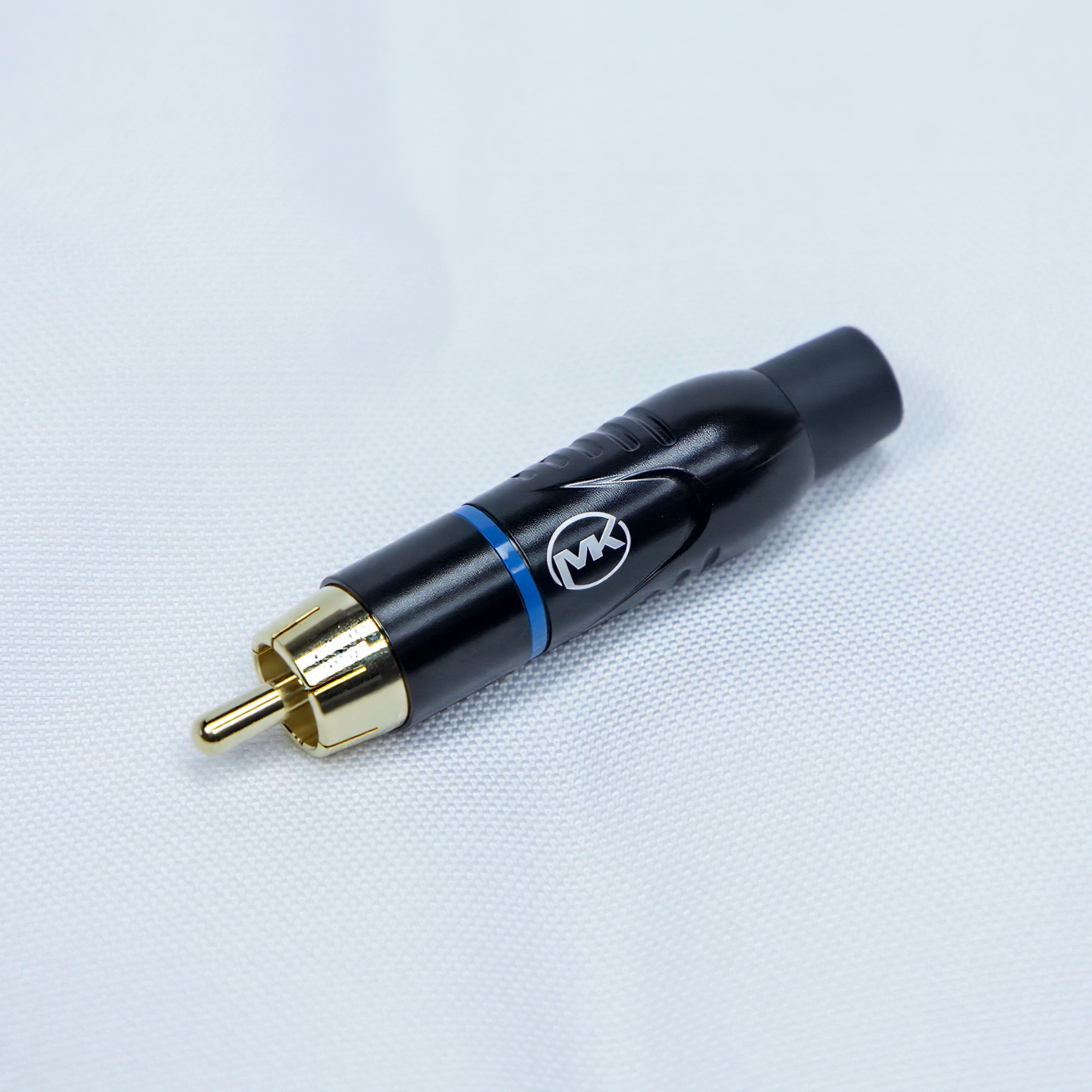 Разъем RCA MUZKABEL MR-2G BL миниатюра 2