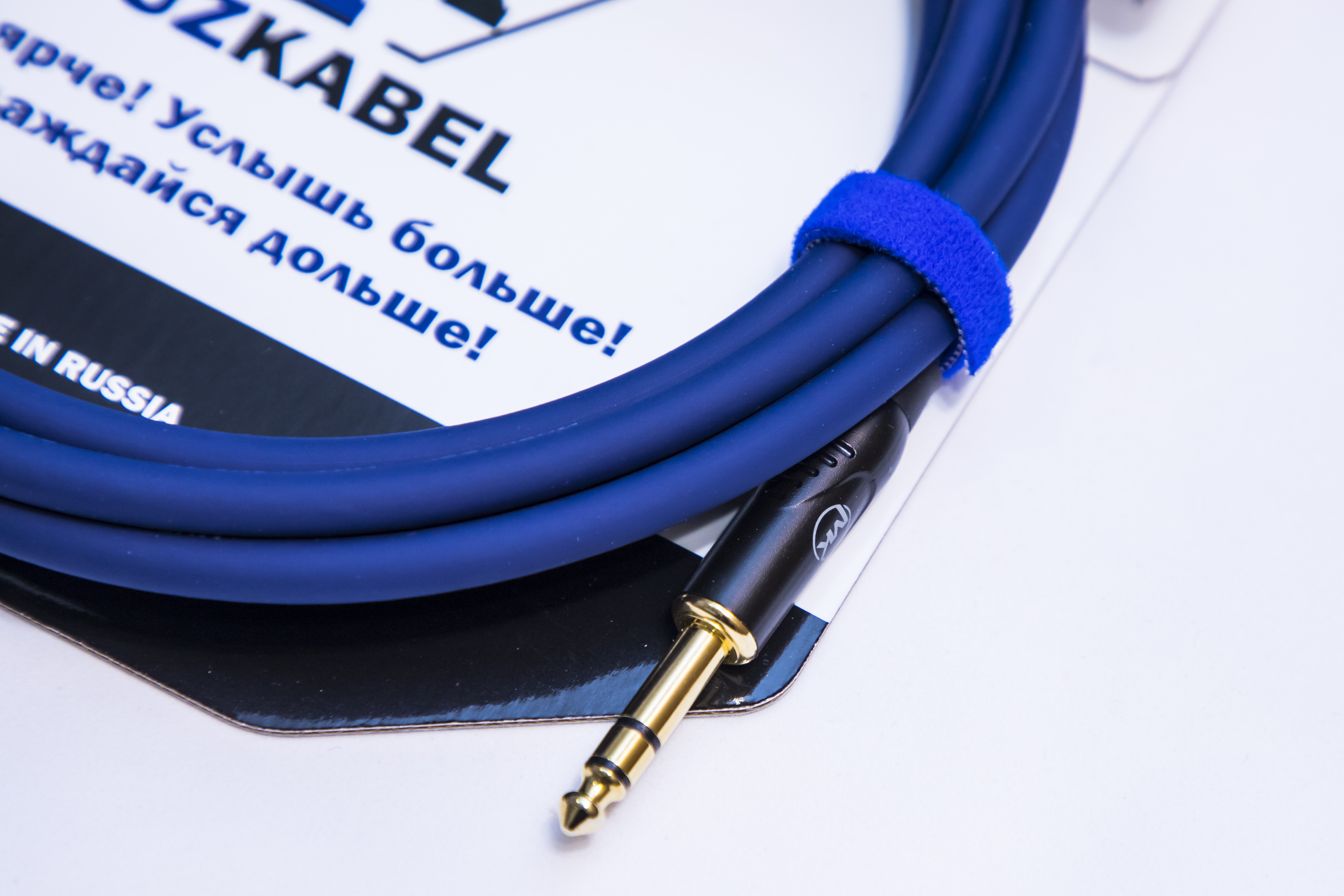 Аудио кабель MUZKABEL BFJMK1S - 1 метр, XLR (мама) - JACK (стерео)