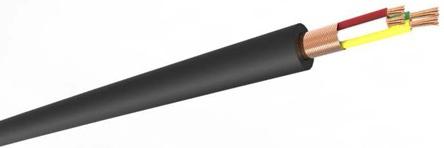Квадропольный аудио кабель - MUZKABEL CBL15, 4 Х 0.11 мм², Чёрный